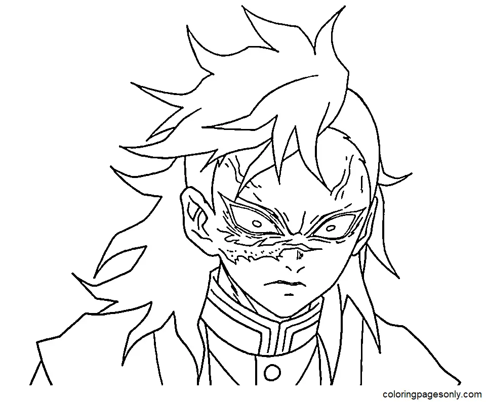 Genya Shinazugawa Ausmalbilder