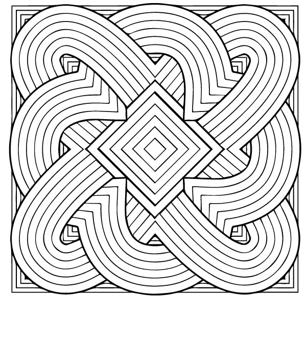Desenhos de Geometrico Para Colorir 11