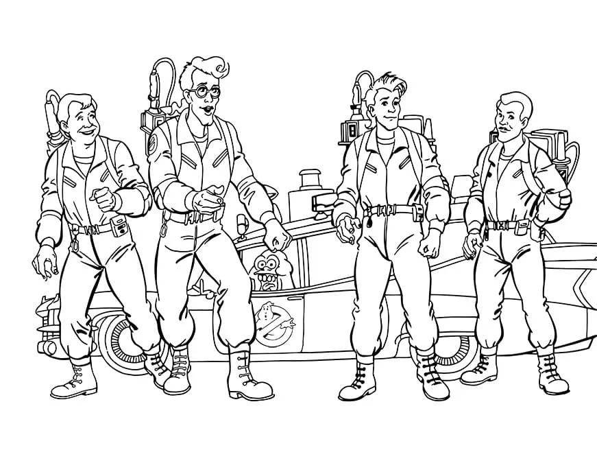 Cazafantasmas Para Colorear 10