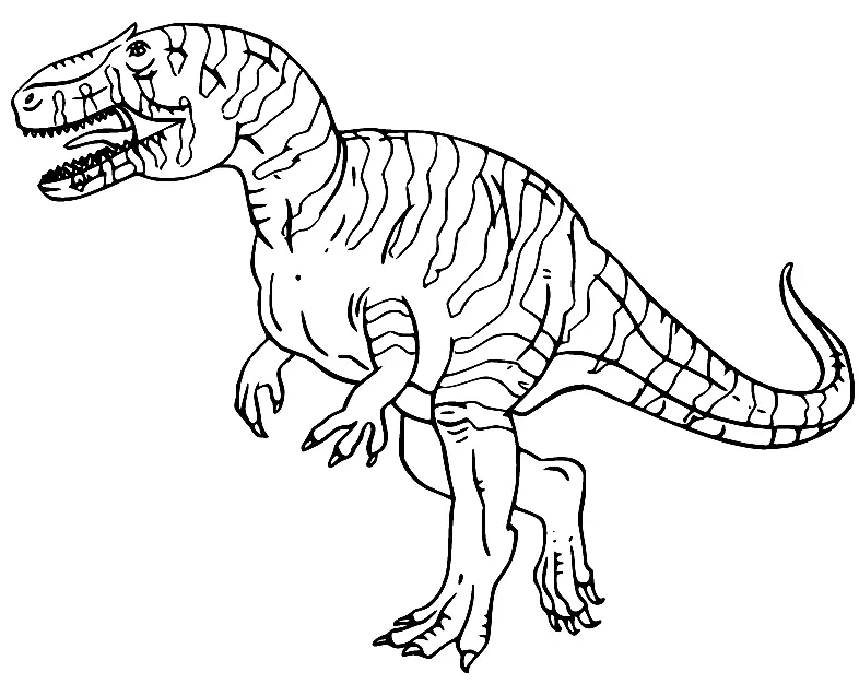 Desenhos de Giganotosaurus Para Colorir