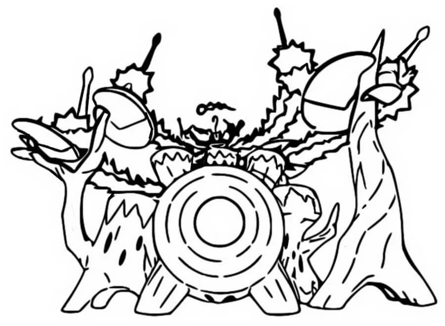 Gigantamax Coloring Pages