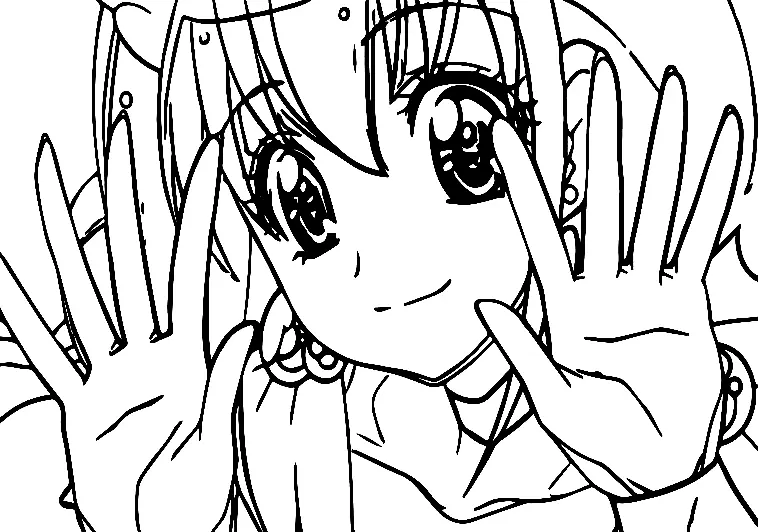 Desenhos de Glitter Force Para Colorir 51