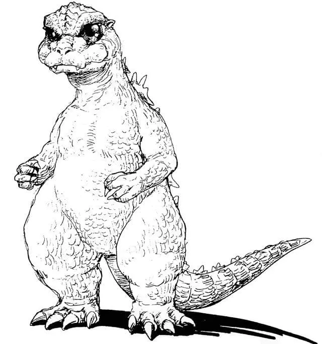 Godzilla Coloring Pages 27