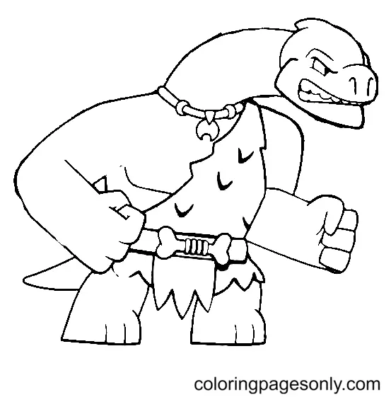 Goo Jit Zu Coloring Pages 8