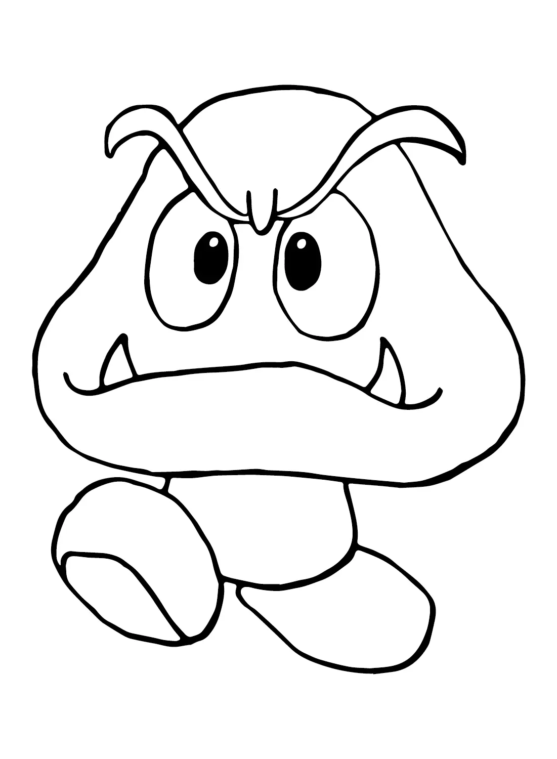 Goomba Ausmalbilder 7