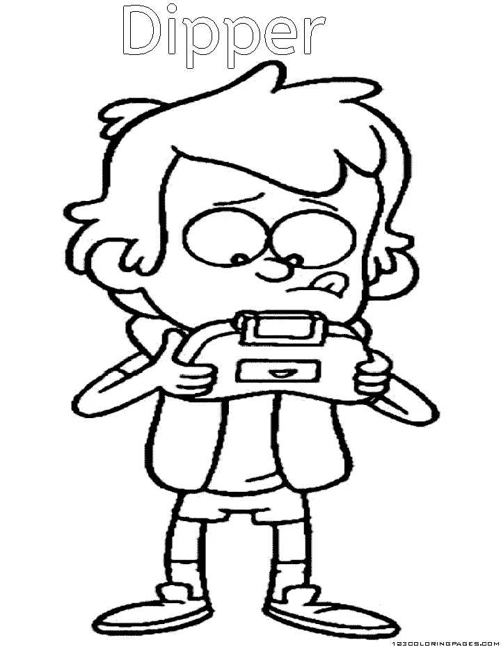 Desenhos de Gravity Falls Para Colorir 53