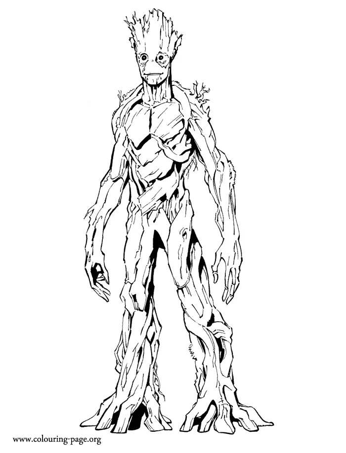 Groot Ausmalbilder 4
