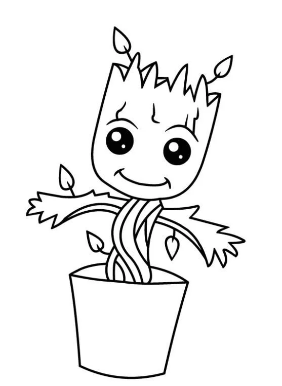 Groot Ausmalbilder 7