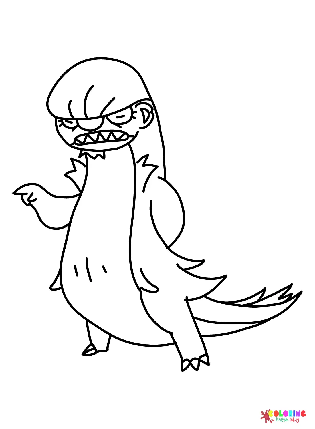 Gumshoos Ausmalbilder
