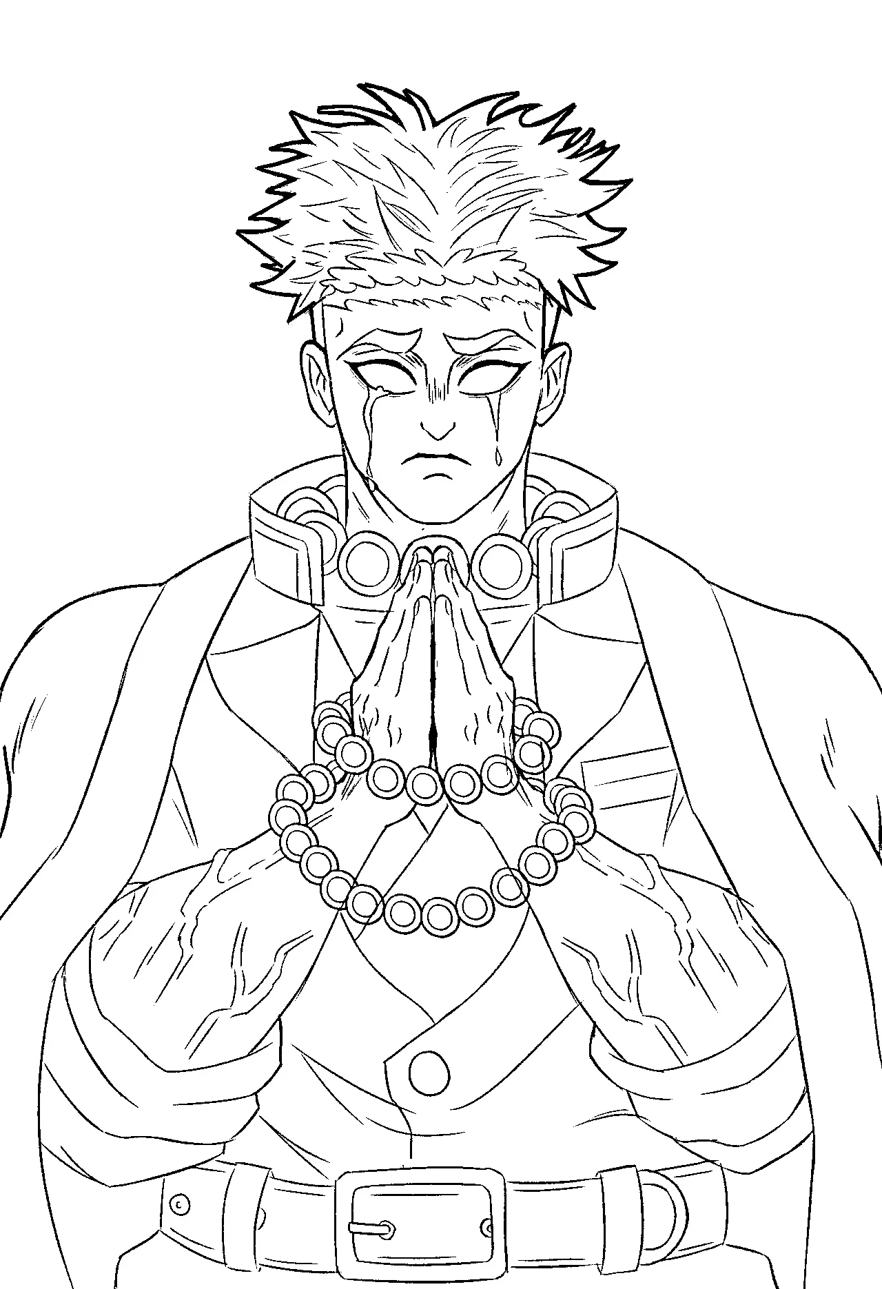 Gyomei Himejima Para Colorear 11