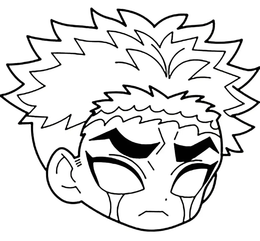 Gyomei Himejima Para Colorear 8