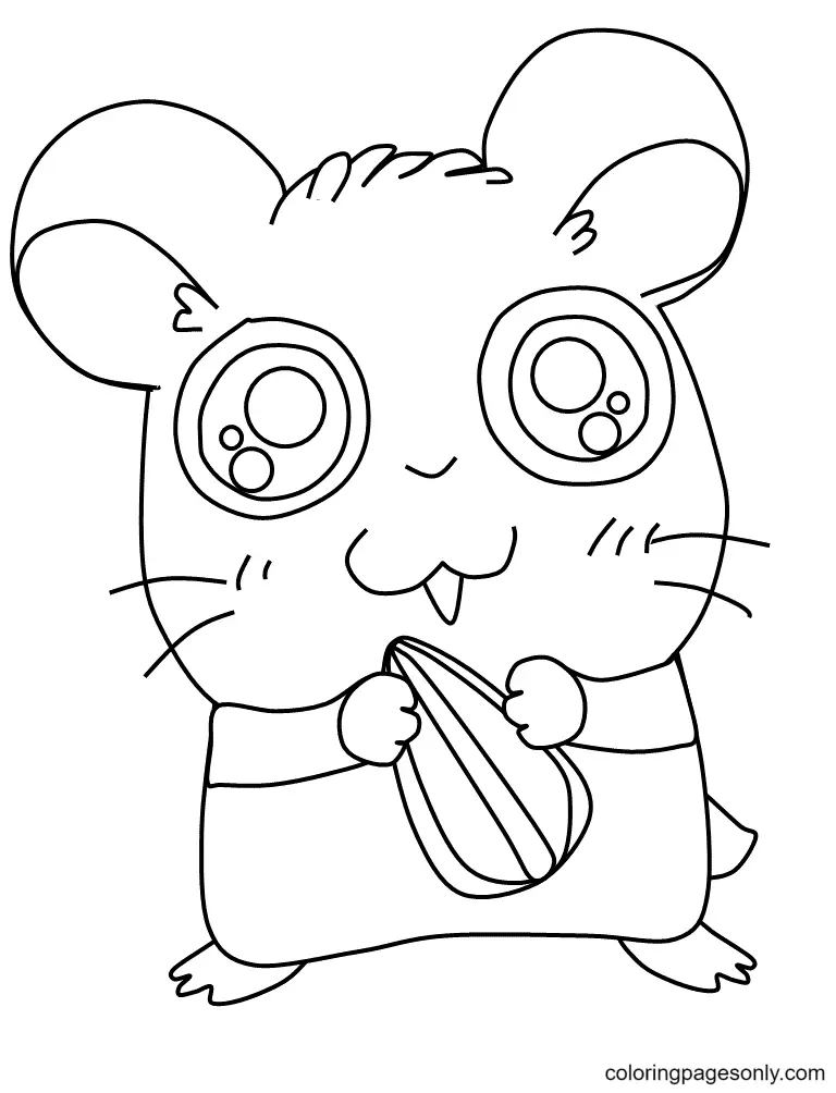 Hamster Ausmalbilder 34