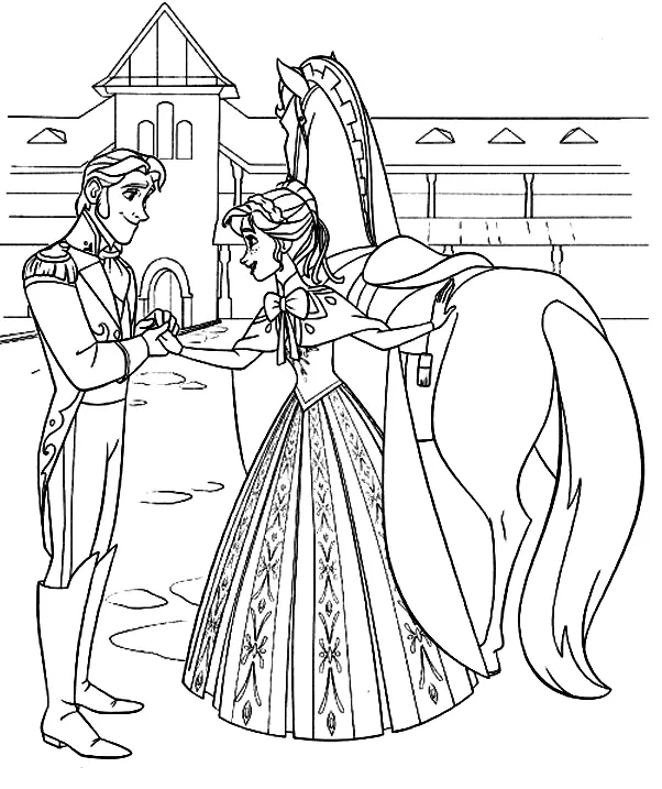 Desenhos de Hans Para Colorir