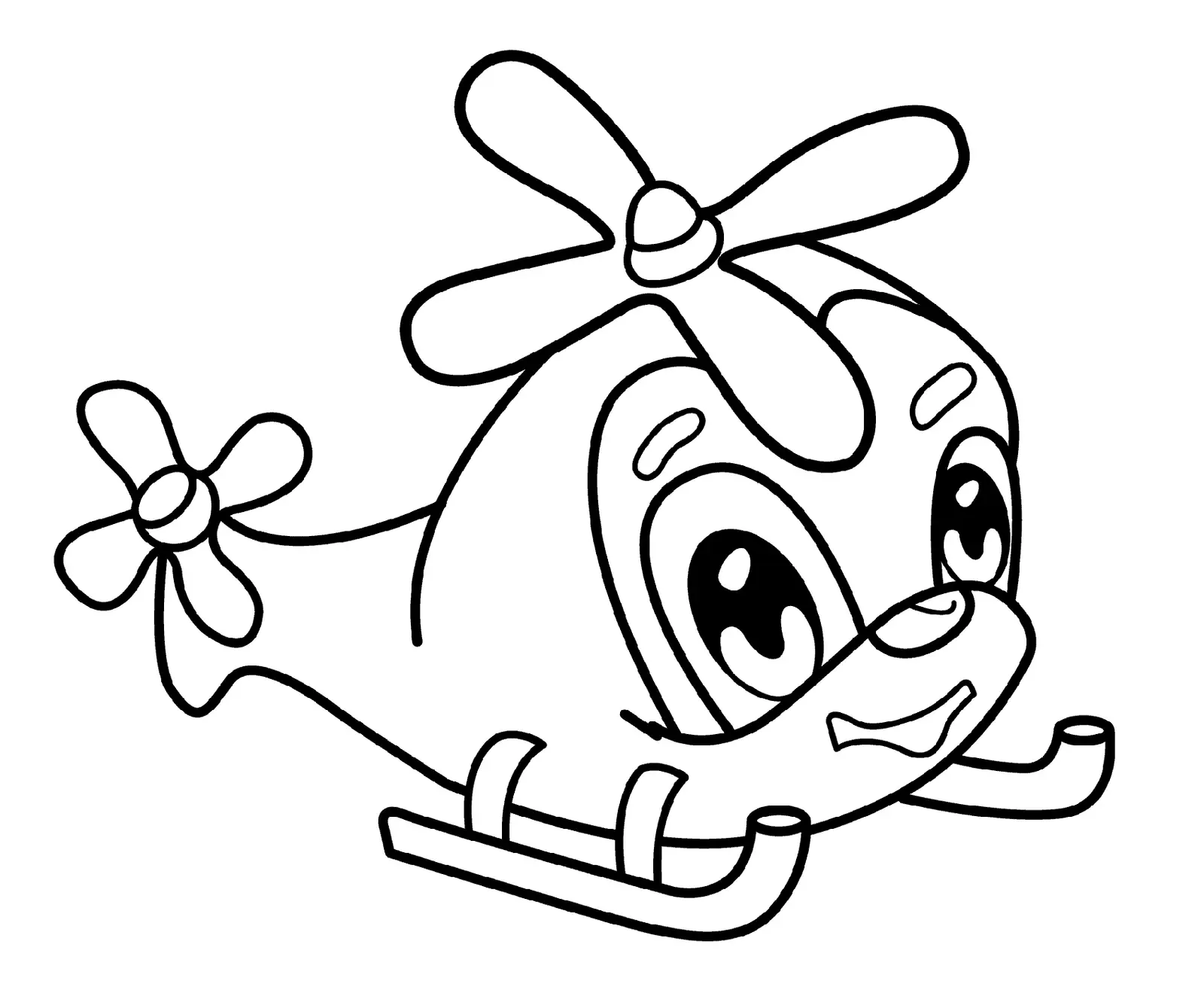 Desenhos de Helicoptero Para Colorir 27