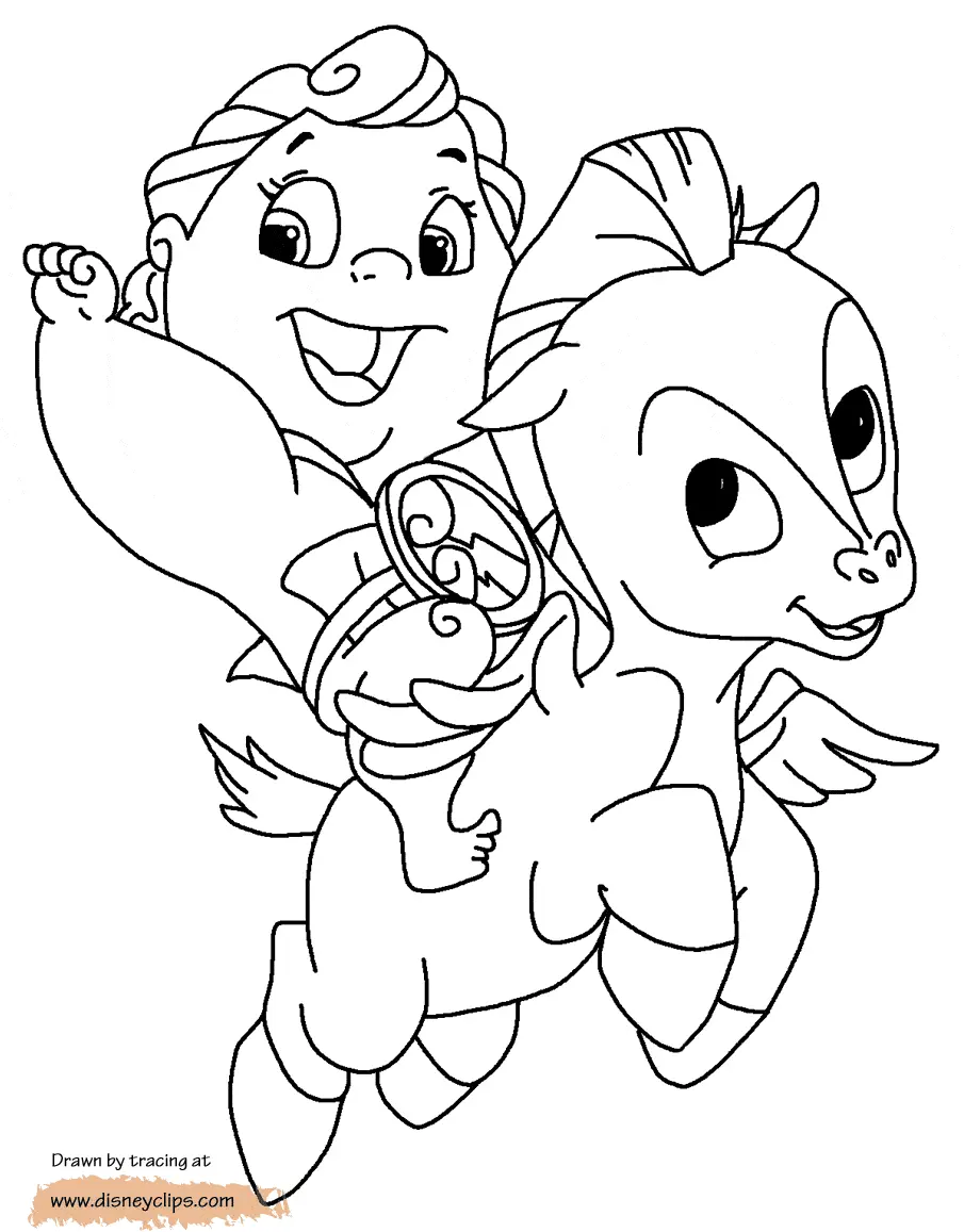 Desenhos de Hercules Para Colorir
