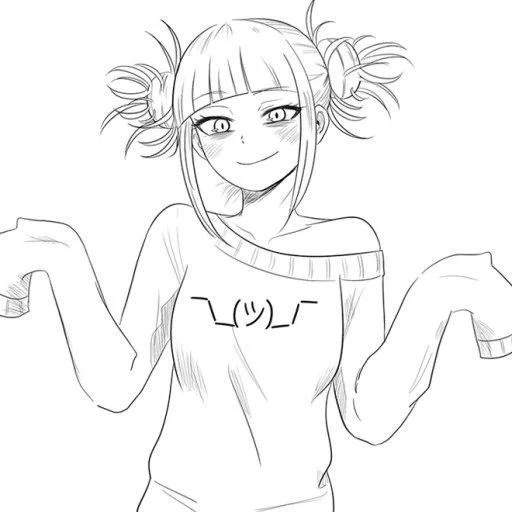 Himiko Toga Ausmalbilder 1