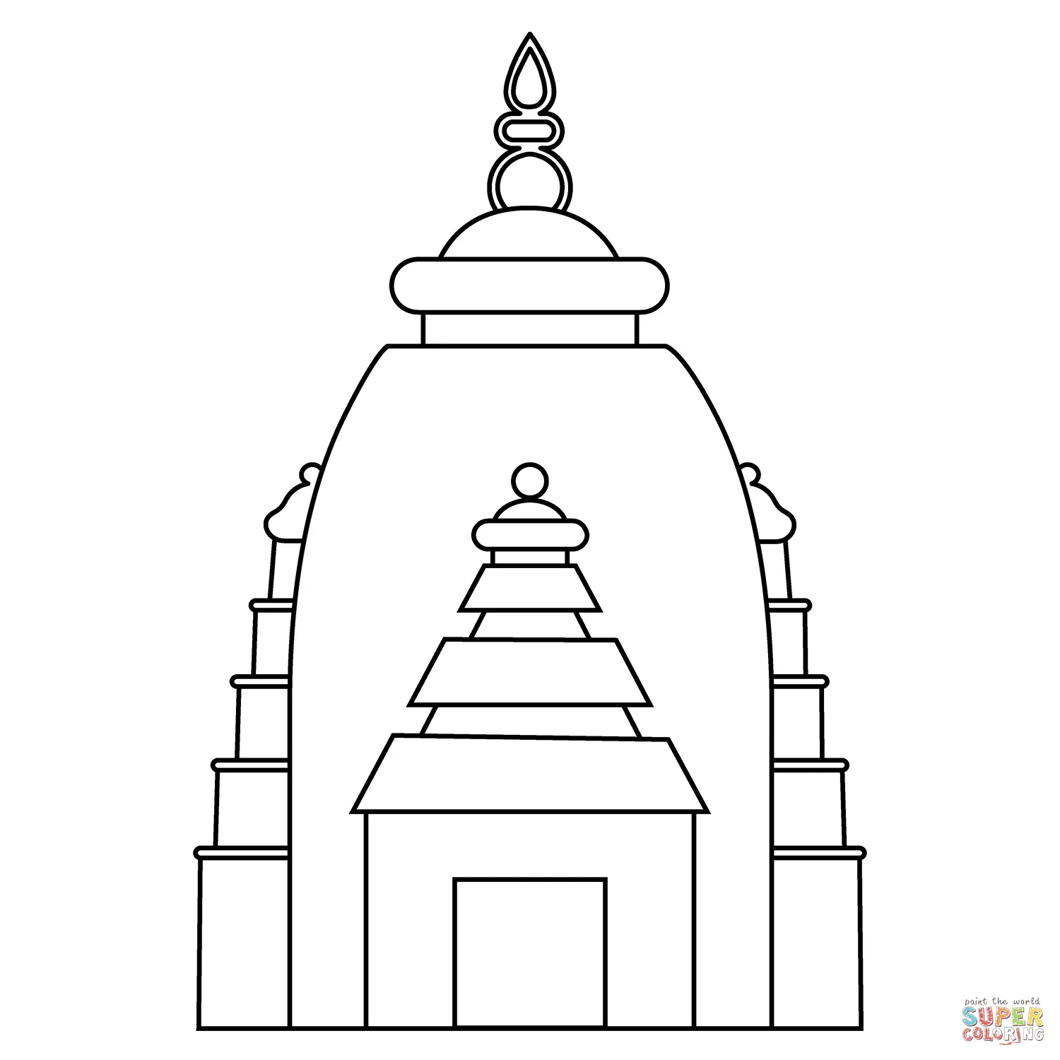 Hinduismus Ausmalbilder 8