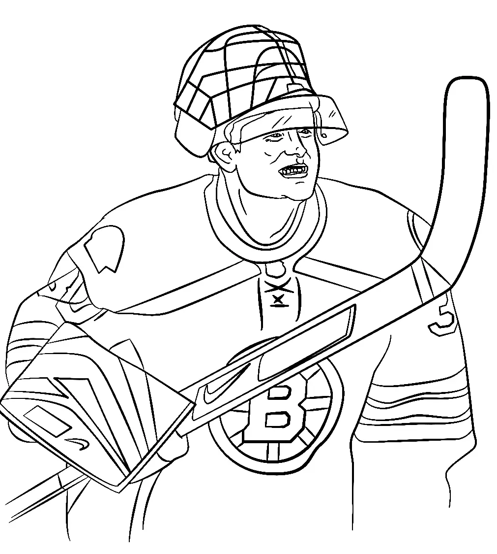 Ausmalbilder Hockey 26