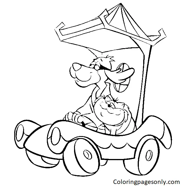 Hong Kong Phooey Coloring Pages 19