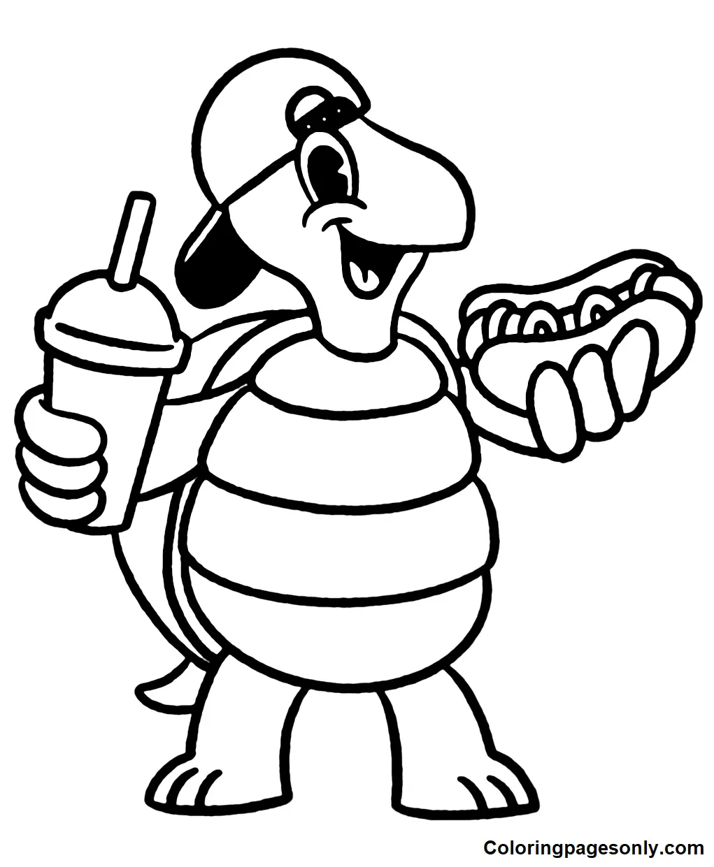 Hot Dog Ausmalbilder 26