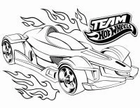 Hot Wheels Coloring Pages 19