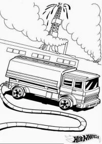 Hot Wheels Coloring Pages 27