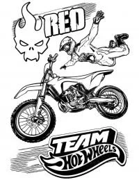Hot Wheels Coloring Pages 43