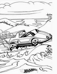 Hot Wheels Coloring Pages 57