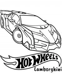 Hot Wheels Coloring Pages 6