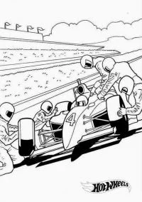 Hot Wheels Coloring Pages 64
