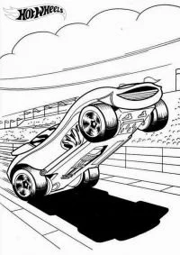 Hot Wheels Coloring Pages 68