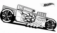 Hot Wheels Coloring Pages 7