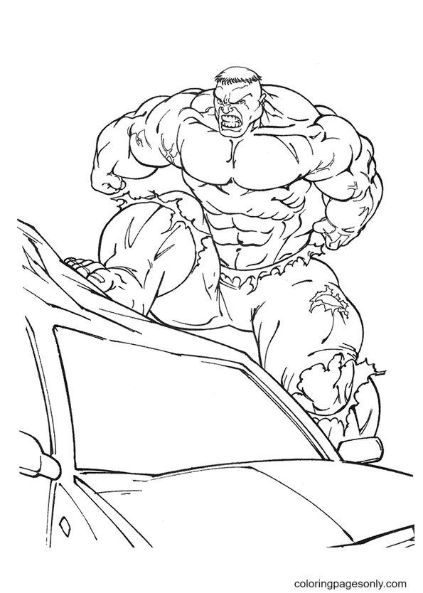 Hulk Ausmalbilder