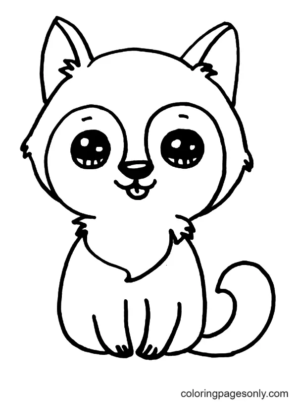 Husky Ausmalbilder 9