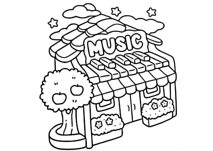 Hygge Place Coloring pages 14