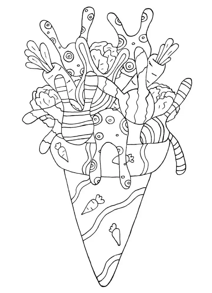 Ice Cream Coloring Pages