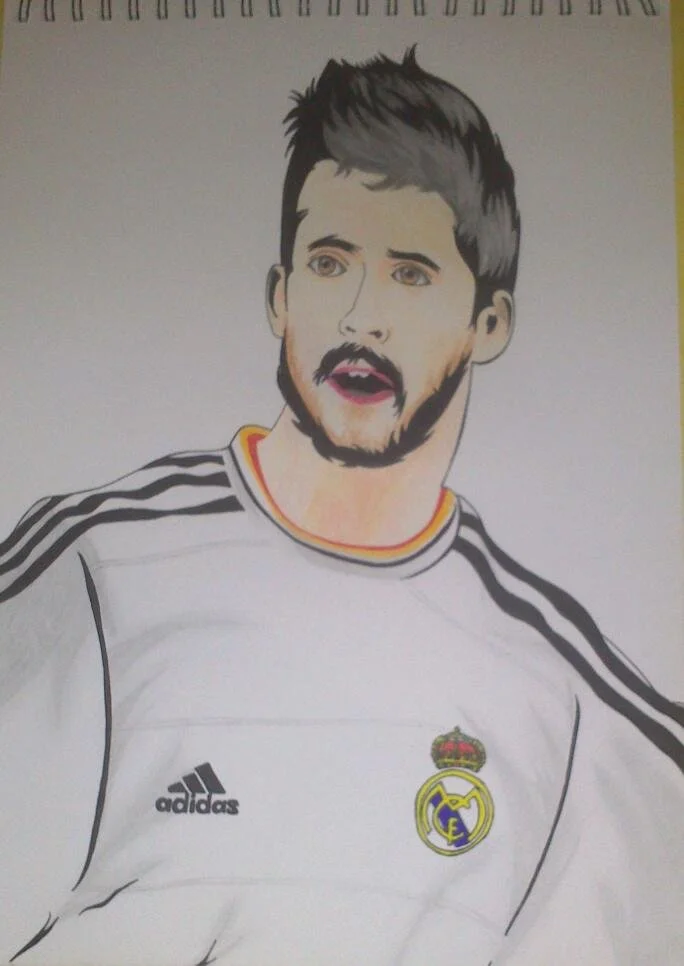 Isco Para Colorear