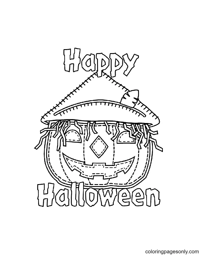 Desenhos de Jack O Lantern Para Colorir 65