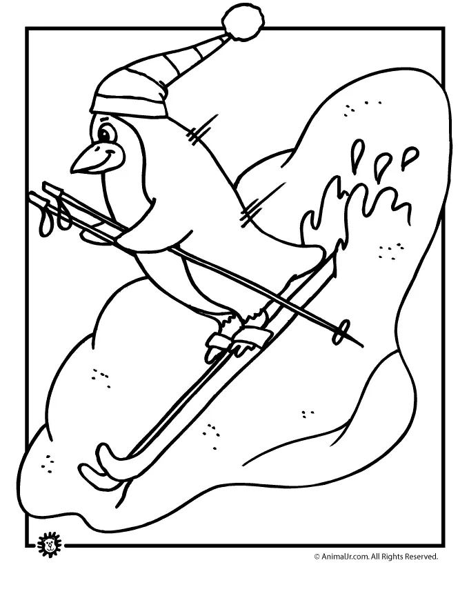 Ausmalbilder Januar