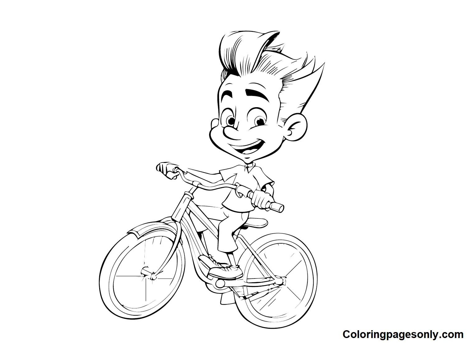 Jimmy Neutron Ausmalbilder
