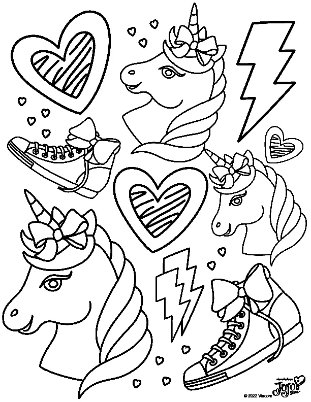Jojo Siwa Para Colorear 52