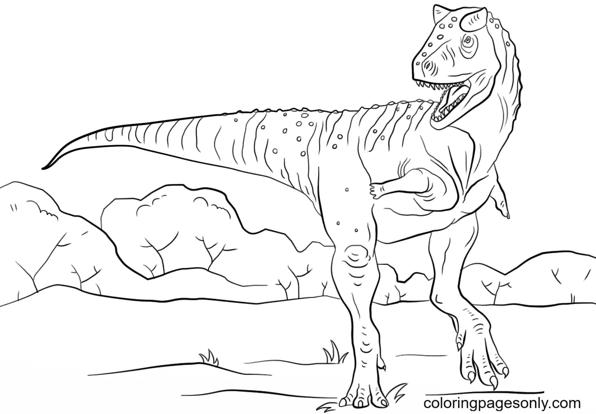 Jurassic World Ausmalbilder 3