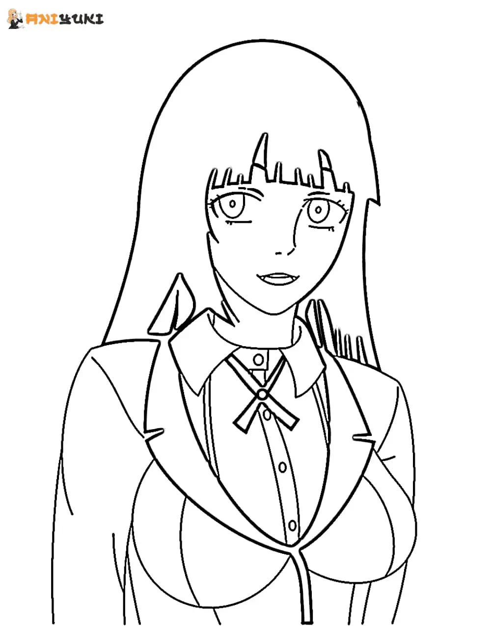 Kakegurui Coloring Pages 30