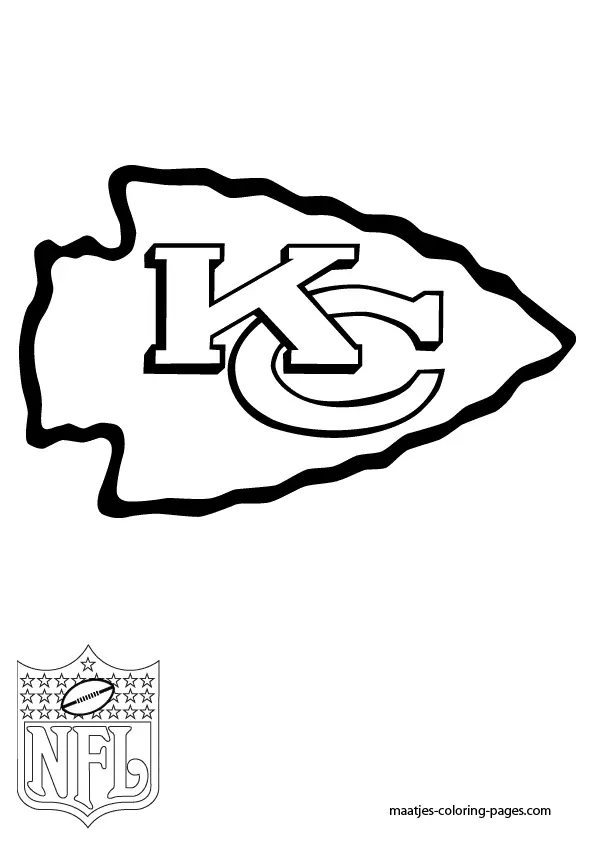 Kansas City Chiefs Para Colorear 10