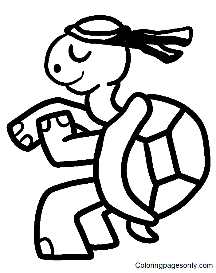Karate Para Colorear 21
