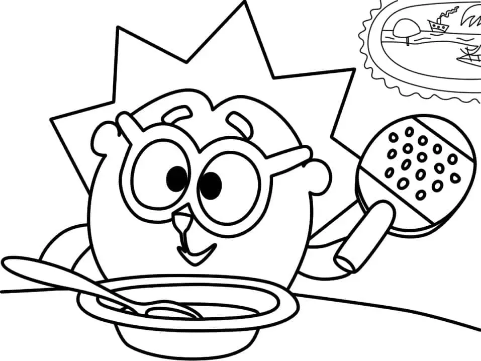 KikoRiki Coloring Pages 75