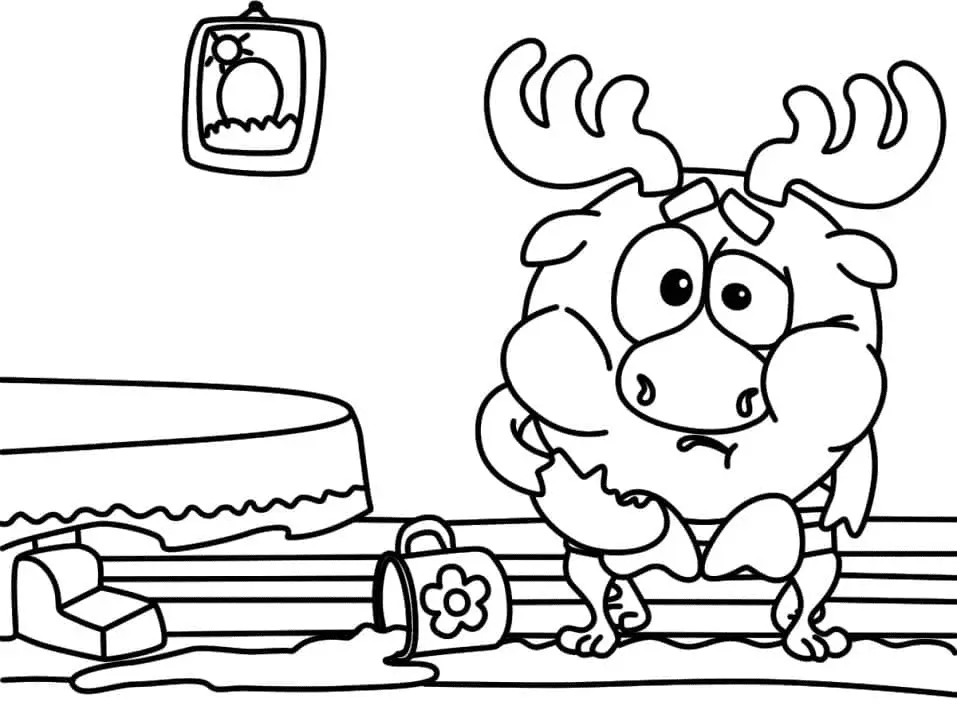 KikoRiki Coloring Pages 85
