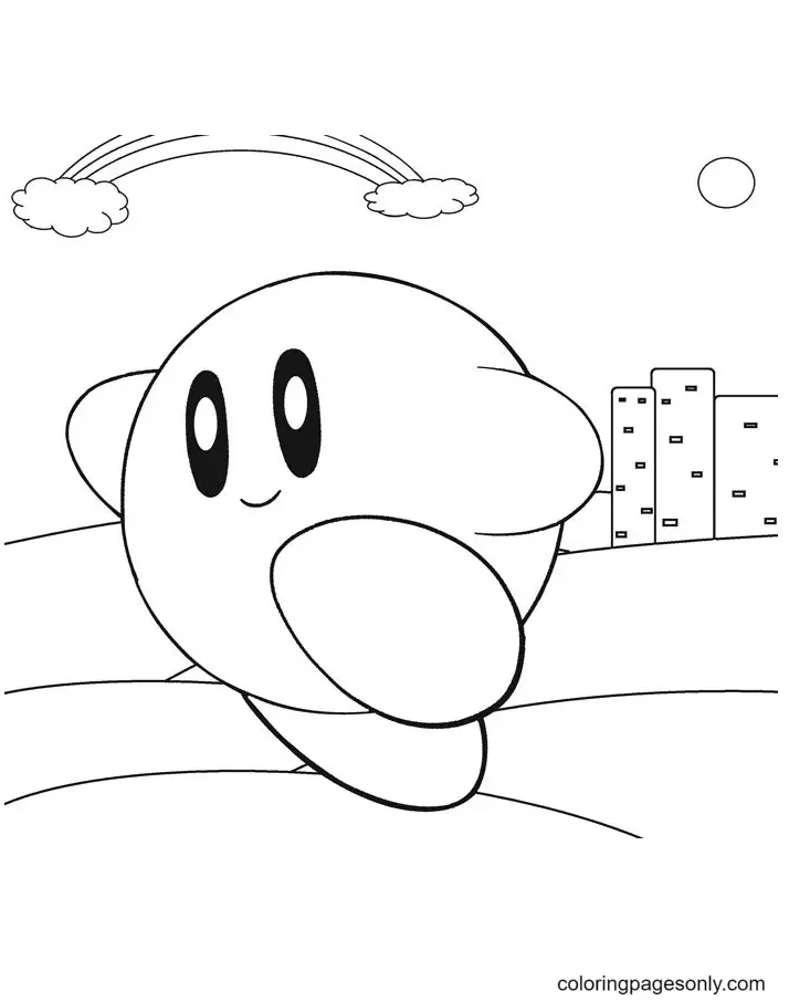 Kirby Ausmalbilder 28
