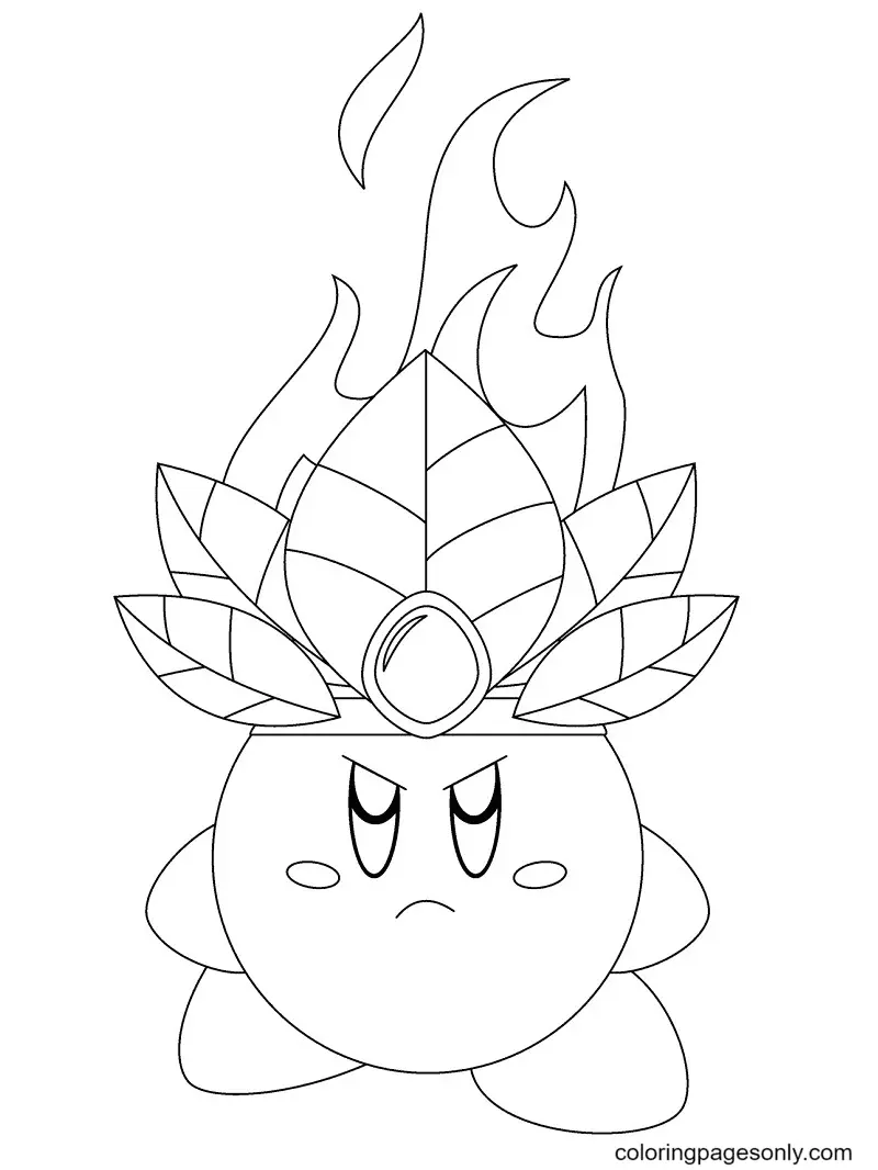 Kirby Ausmalbilder 35