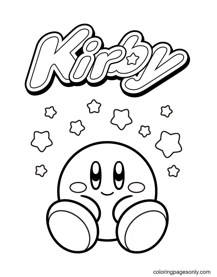 Kirby Ausmalbilder 4